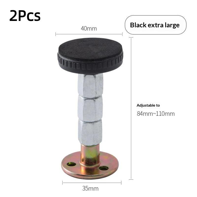 2Pcs Self-Adhesive Adjustable Thread Bed Frame Anti-Shake Tool Fixed Bed Anti-Squeaking Telescopic Support Hardware Fasteners