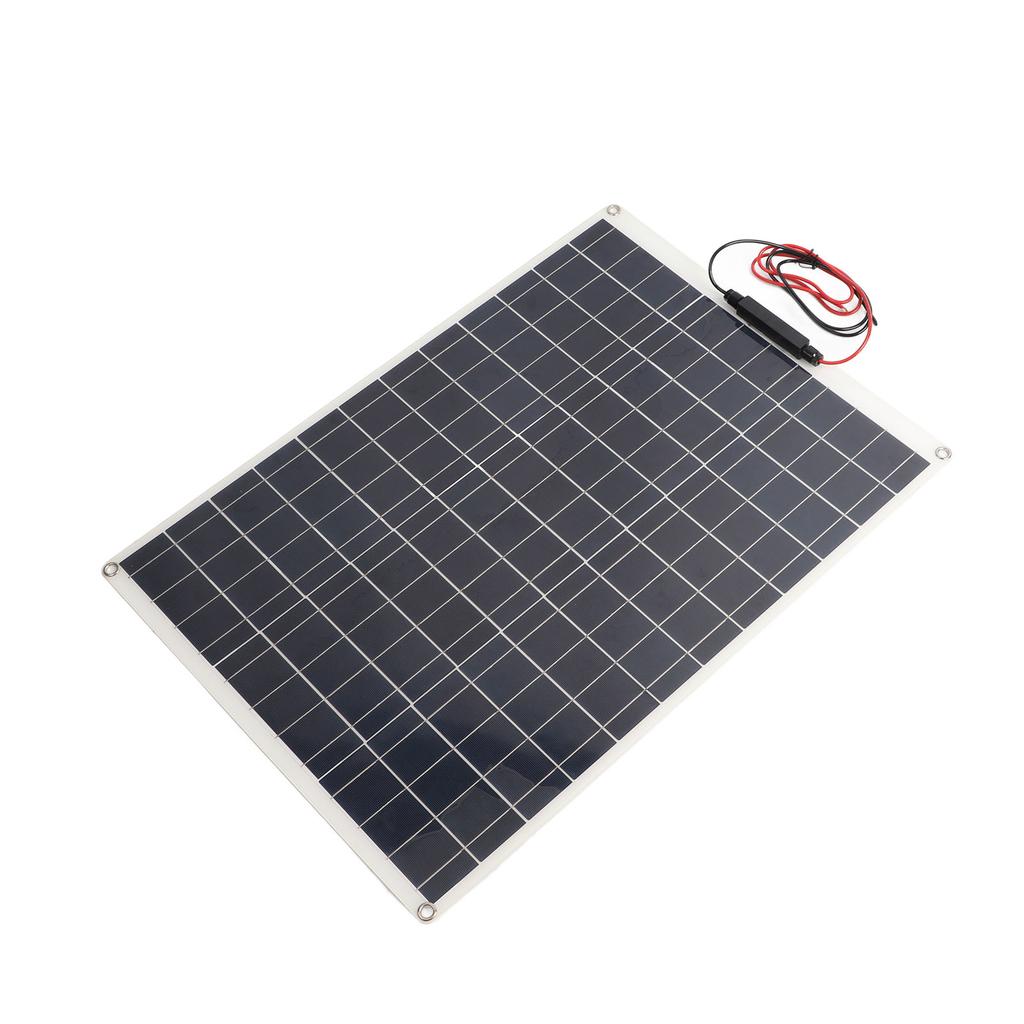Solar Panel Kit 300W Monocrystalline Silicon Solar Panel Battery Clip  Lighter Controller
