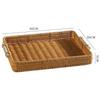 Handwoven Rattan-Style Storage & Fruit Basket