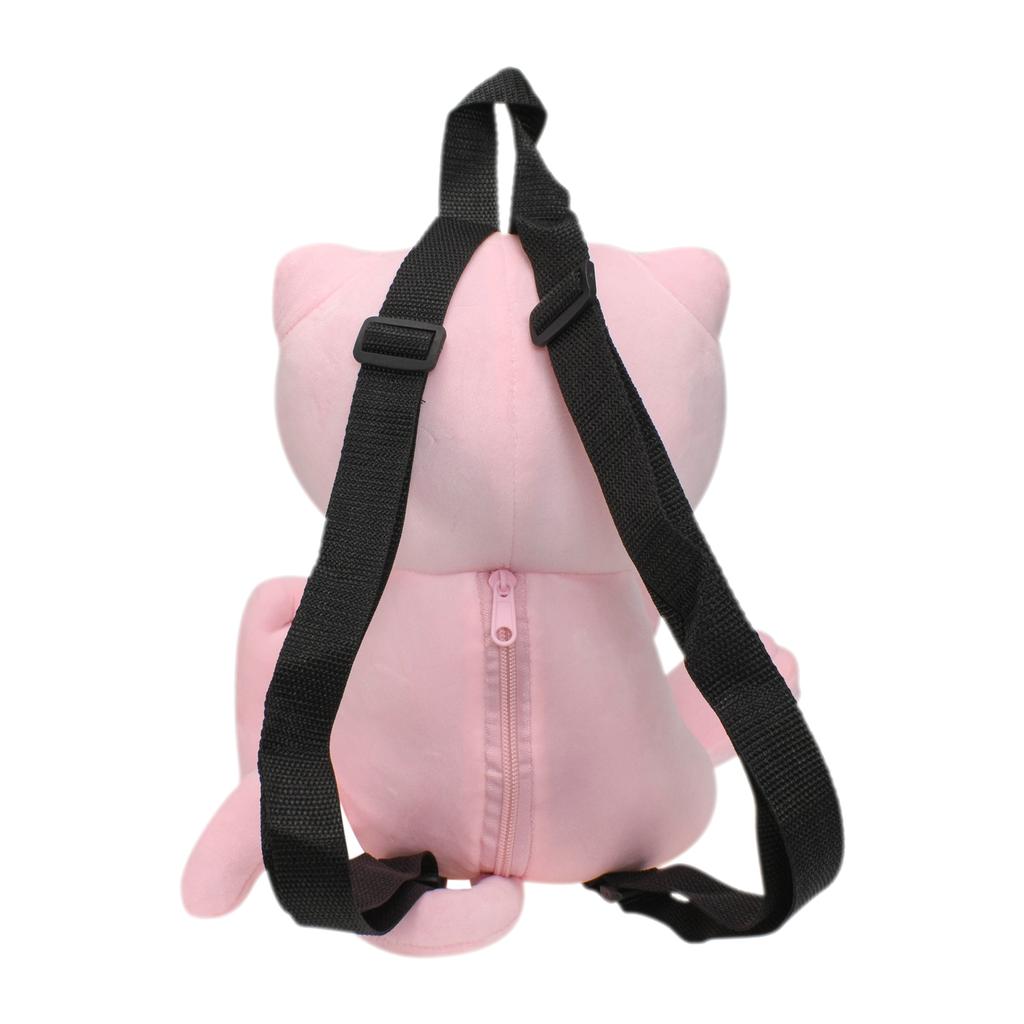 Gengar Mimikyu Eevee Snorlax Charmander Charizard Mew Rowlet Plush Backpack Stuffed Toys Shoulder Bag for Kids Gifts 12 INCH