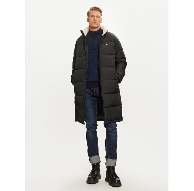 Зимняя куртка Tommy Jeans Vail DM0DM20604, черная, стандартный крой