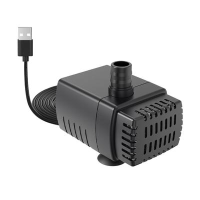 Quiet 5V USB Small Submersible Water Pump for Aquariums with Efficient Bottom Suction To Remove Sediment Ensuring Quiet Operations