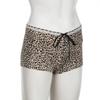 Sommar Grunge Short Leopard Sexiga spetsjeans Dam Estetisk Y2k Rosett Skinny Streetwear Byxor Kvinnlig Vintage A-linje Slim Shorts Kläder