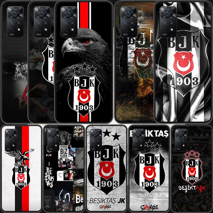 Fashion Besiktas BJK Phone Case For Redmi 13C 14C Note 13 14 Pro 5G Plus 12 12C 10 10A 10C 9 9A 9C 9T 8 8A K70 Pro Xiaomi Cover