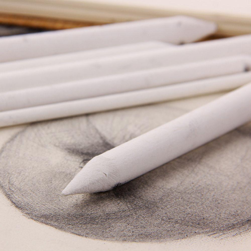 6 PCS Craft Pencil Sharpener Graffiti Artist Tortillon Blending Smudge Sketch Drawing Pen Sandpaper