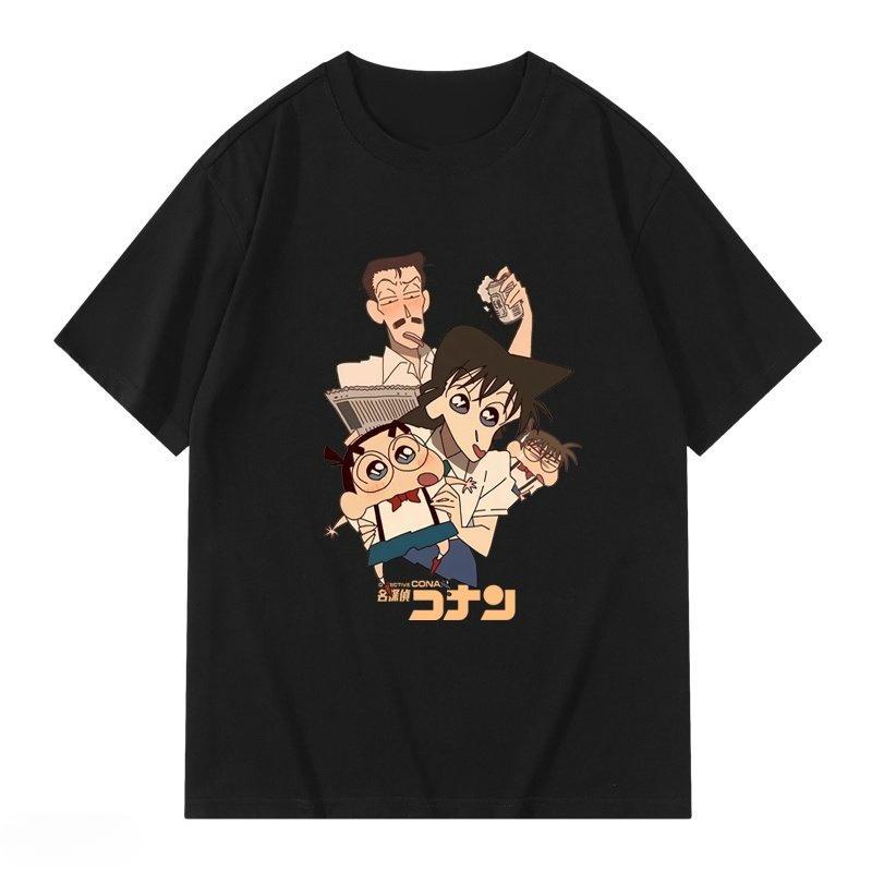 Detective Conan Shinichi Kudo & Conan Edogawa Anime T-shirt