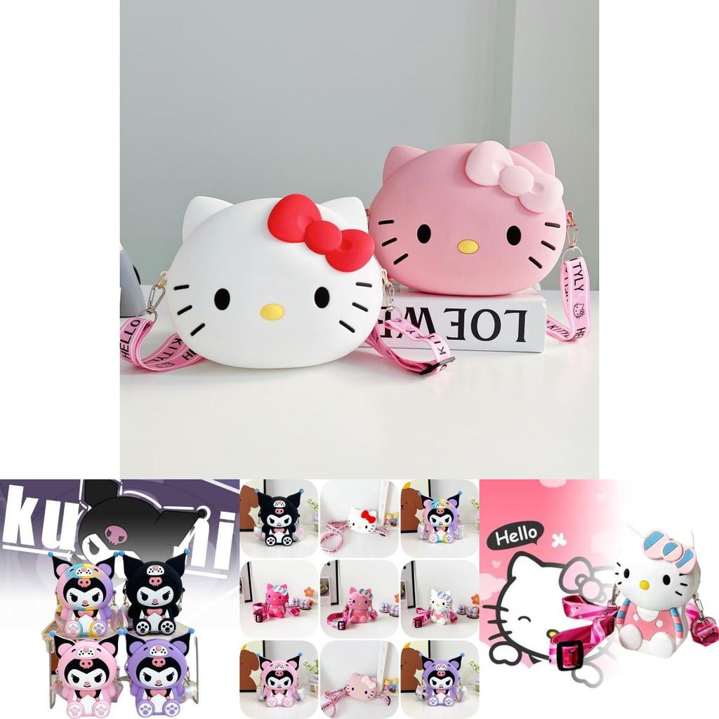 Adorable Cartoon Silicone Coin Purse For Girls Soft And Durable With Strap
