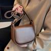 Women Bag Korean PU Fashion Simple New Hasp Shoulder Bag Handbag Pures and Bags Crossbody Girls Office Lady