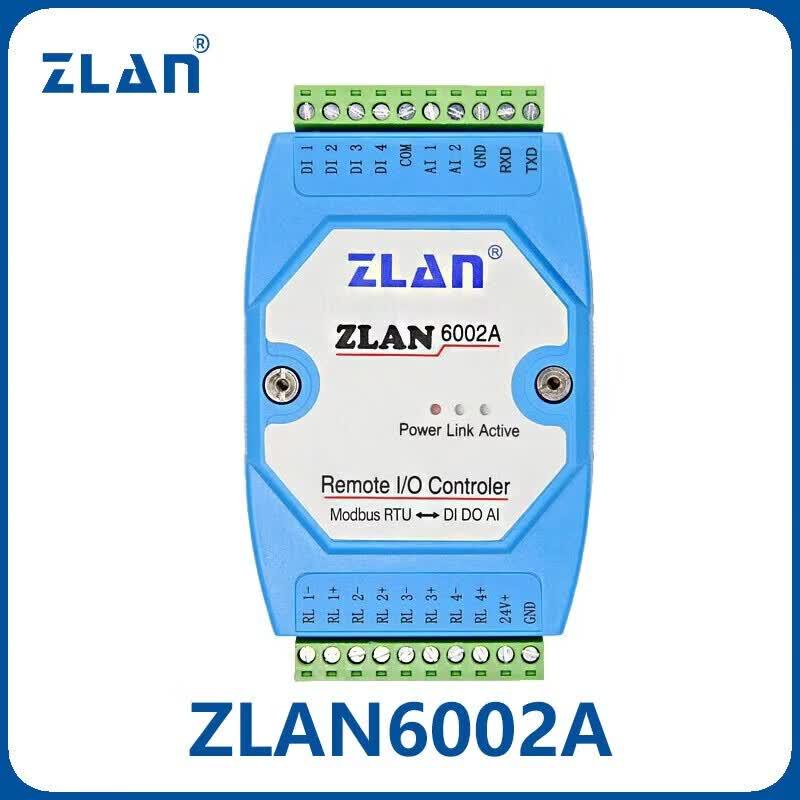 

ZLAN 6002A Modbus RTU Analog Input Module