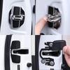 C63D Vehicles Door Stabilizer Lock Cover For LC LS LX RX UX Noise Reduction Anti Shake Regulator Easy Installation Metal Mixture