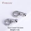 18K Gold Plated Connector Clasps For Bracelets Necklaces Making,Clasps For Jewelry DIY Accessories,End Clasp