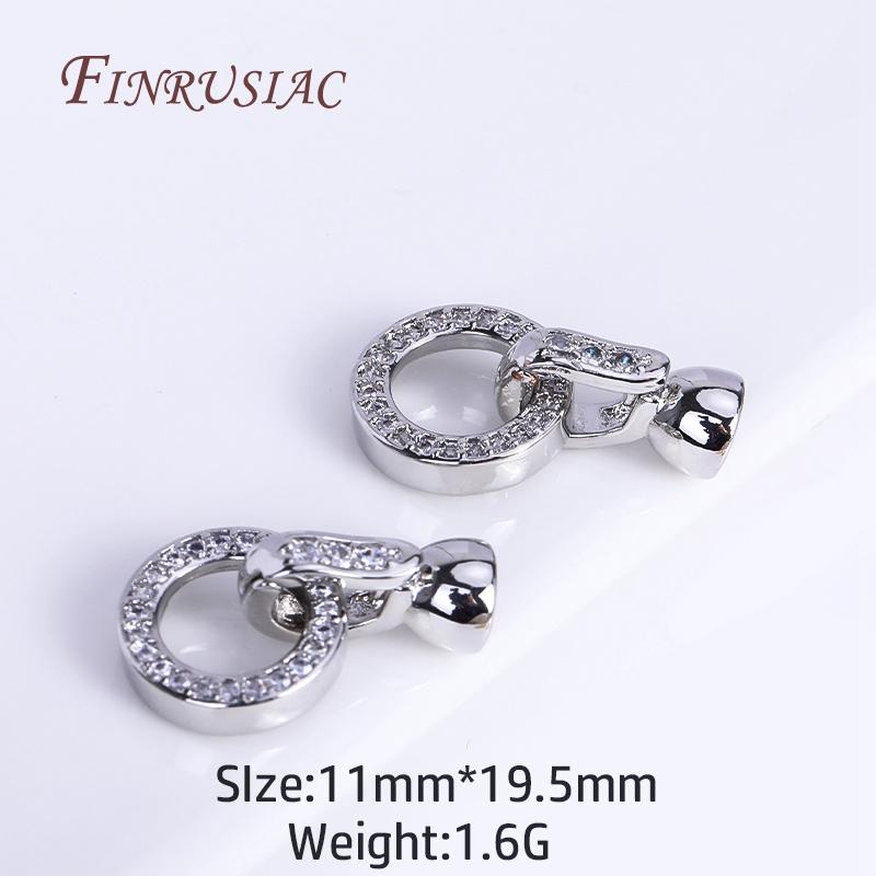 18K Gold Plated Connector Clasps For Bracelets Necklaces Making,Clasps For Jewelry DIY Accessories,End Clasp