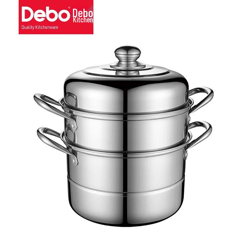 Debao DEP-239 Stainless Steel Double Layer Steamer Pot
