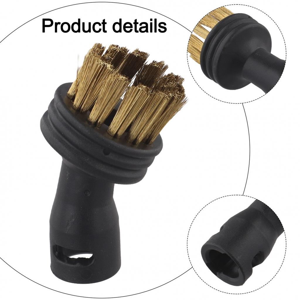 Copper Wire Round Brush Cleaning Brush Set Nozzles Kit Crevice Nozzle