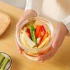 with Spring Whey Separator Transparent Fruit Drainage Strainer Kitchen Gadgets Yogurt Filter  Tofu