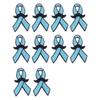 Bowknot Ribbon Brooch Pin Metal Badge for Warmth Support Corporate Event and Casual Lookings Clothes Decoration 10PCS