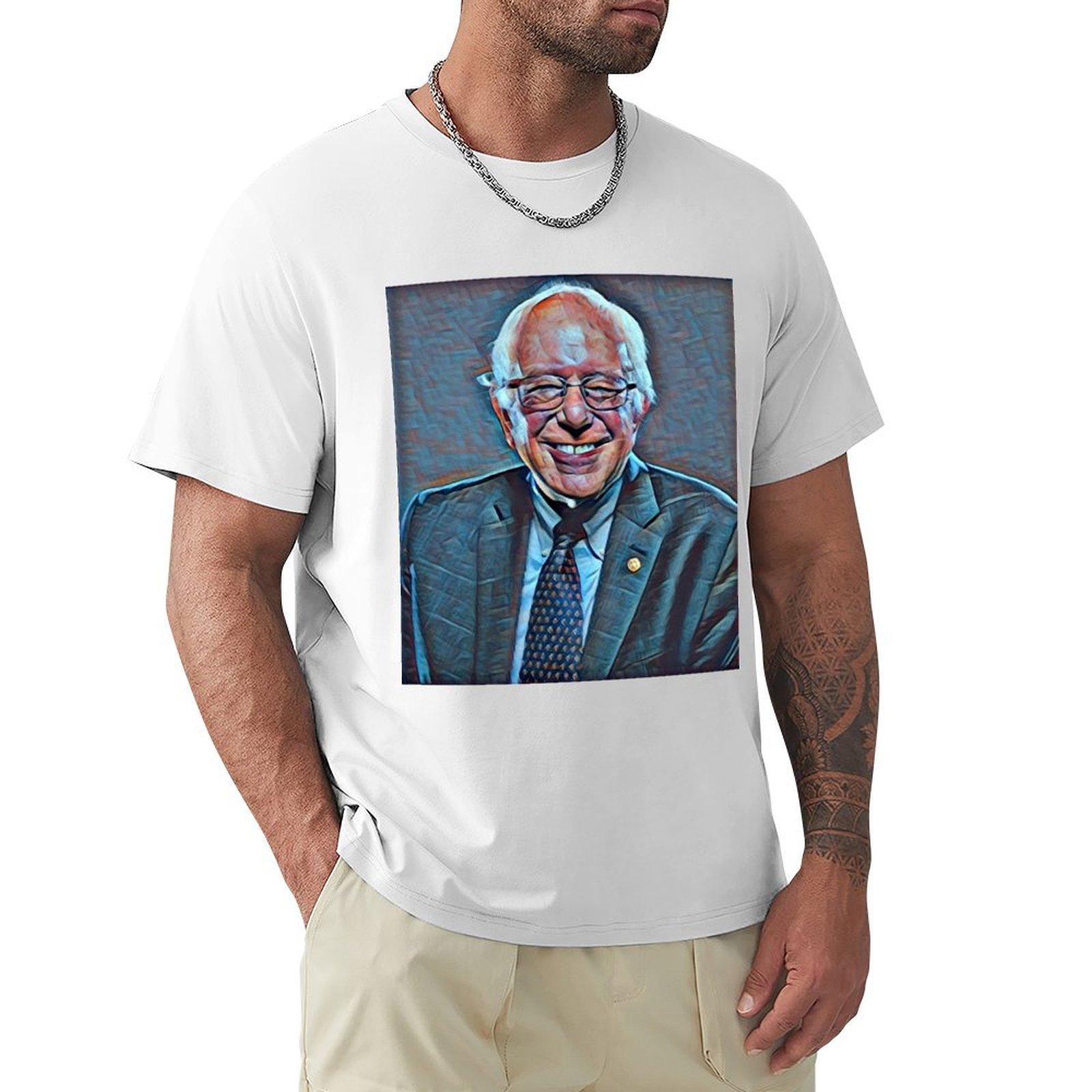 Bernie Sanders TShirt summer tops custom tshirts Mens tshirt S