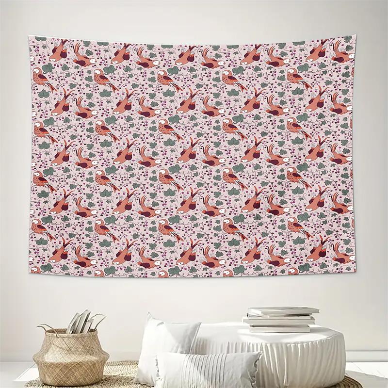 Bohemian Tapestry Wall Hanging Nature Forest Animals Aesthetic Room Decor Large Wall Art Home Textile Bedroom Living Room Decor