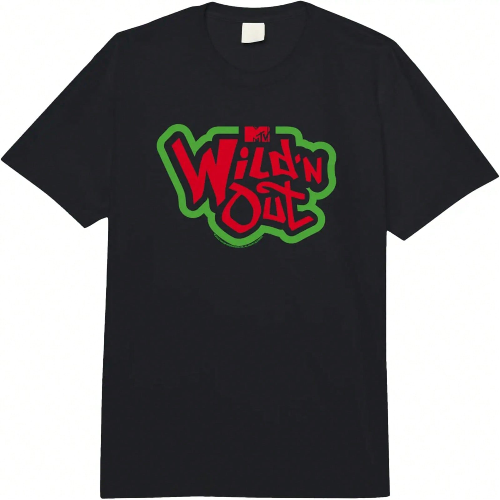 Wild  N Out Green And Red Logo  Adult Heavyweight T-Shirt S разноцветный