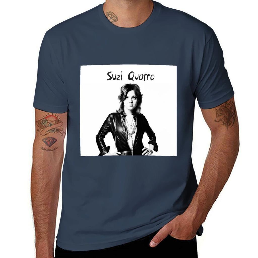 Suzi Quatro T-Shirt Groß und Groß Basic T-Shirt