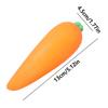 Sensory Squeeze Toy 5.1 Inches Carrot Shape Basket Stuffers Sensory Fidget Toys for Home School Classroom Dorm College Travel