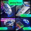 Inphic K2 Wired Keyboard & Mouse Set: Silent, Ergonomic Design for Office & Gaming.