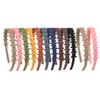 5/12pcs Fashion Headbands with Star Designs for Girls Women Plastic Hairbands Daily Use Hairband Hair Accessories