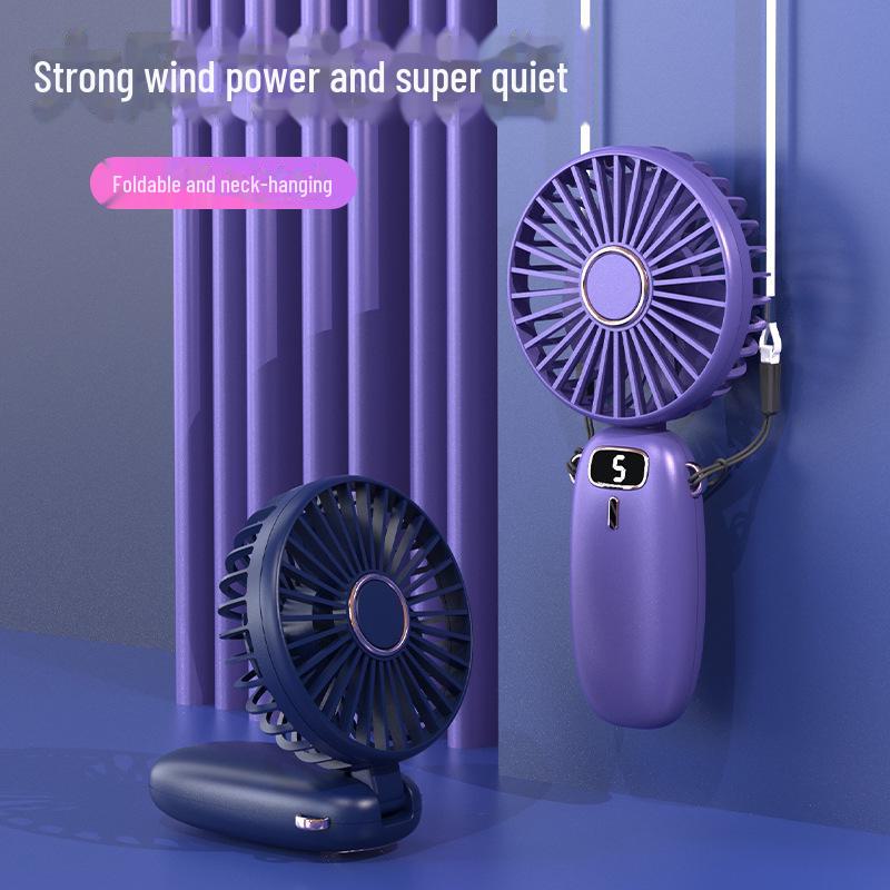מאוורר מיני USB 2025: מאוורר חשמלי נייד, נטען, מתקפל, שולחני ותלוי צוואר