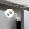 Round Magnetic Lock for Furniture Closer for Furniture Hardware Magnetic Door Catch