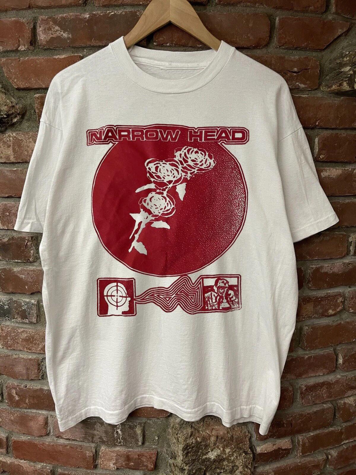 Collection Narrow Head Band Album Heavy Cotton White All Size T Shirt CM678 S