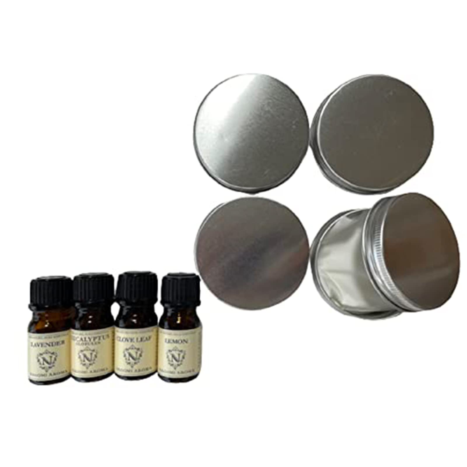 

Olfactory training set 20ml x 4 Eucalyptus clove true lavender essential oil 4 bottles of 5ml 4 circle training method easy (5ml bottles) globulus,