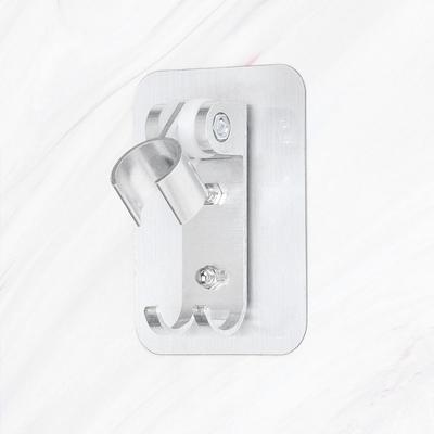 90° Adjustable Showerhead Stand Kitchen Bracket Punch Free Wall Gel Mounted Bathroom Accessories Aluminum Shower Holder