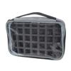 35 Bottle Nail Polish Organizer Case Removable Foam Inserts Unique Compartments Practical Polyester Makeup Storage Bag