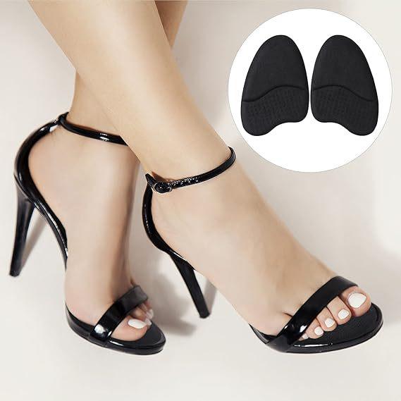Gel Forefoot Pads Cushioned Comfortable Nonslip Selfadhesive Halfsole With Soft Particles For High Heels