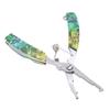 Multifunction Fishing Pliers Stainless Steel Fishing Scissors with 2 Blades Braid Line Cutters Hook Remover