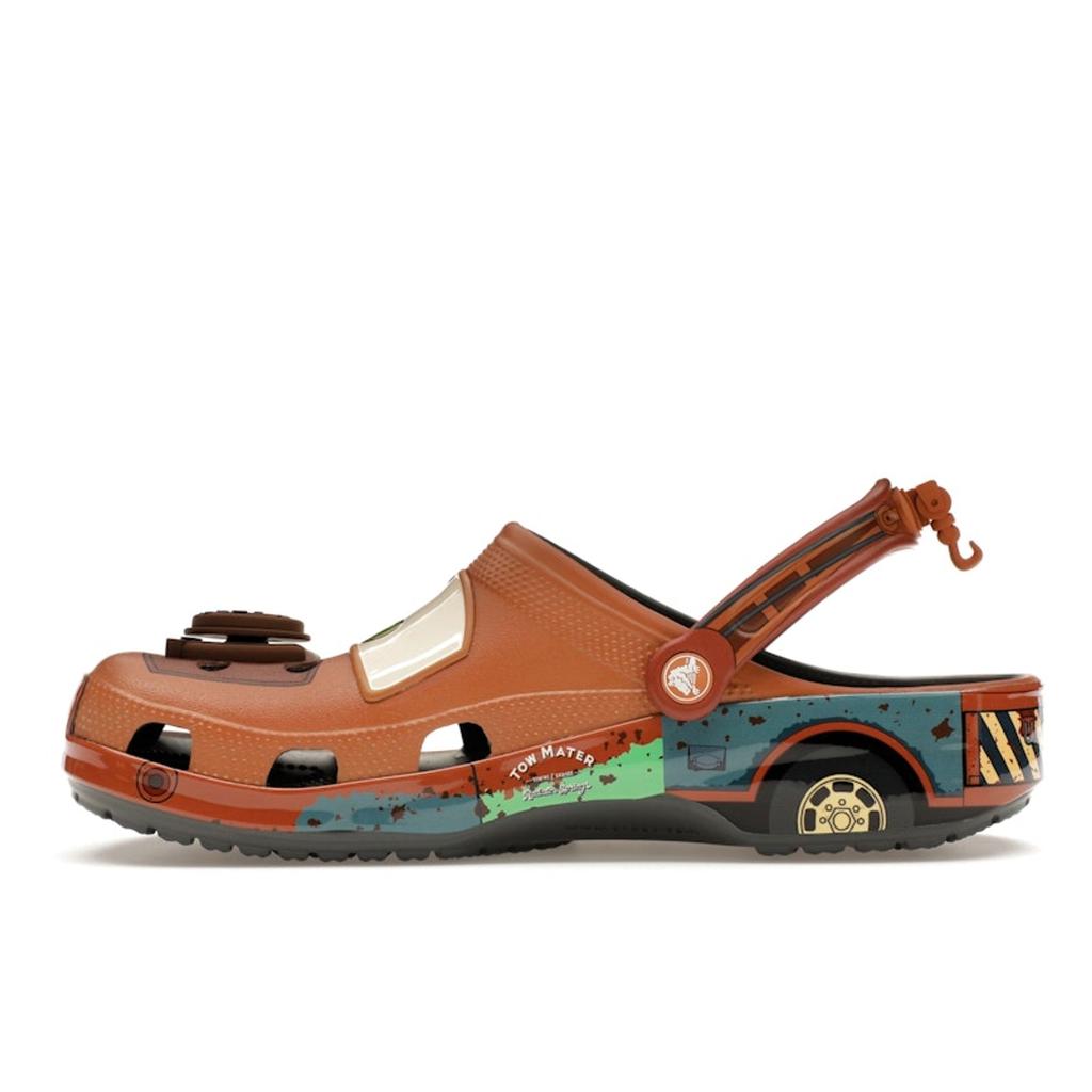 Crocs Cars x Classic Clog Mater Unisex Sneakers Brown Slate-Grey 209371-0DA