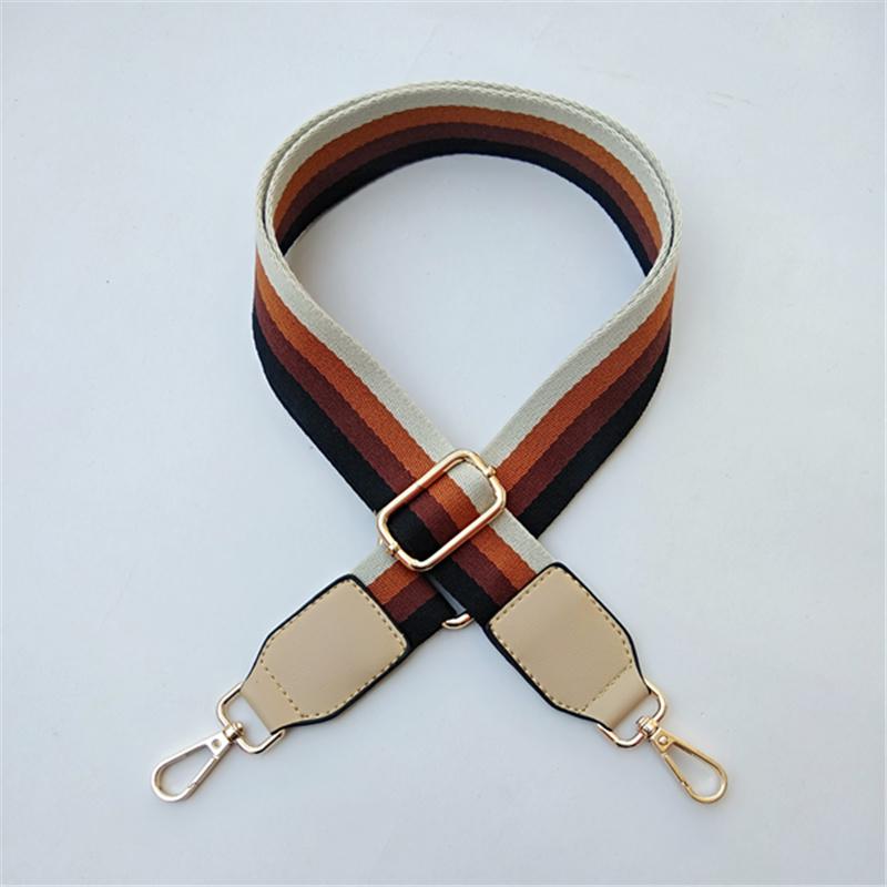 Colored Stripe Shoulder Strap Replacement for Women's Bags