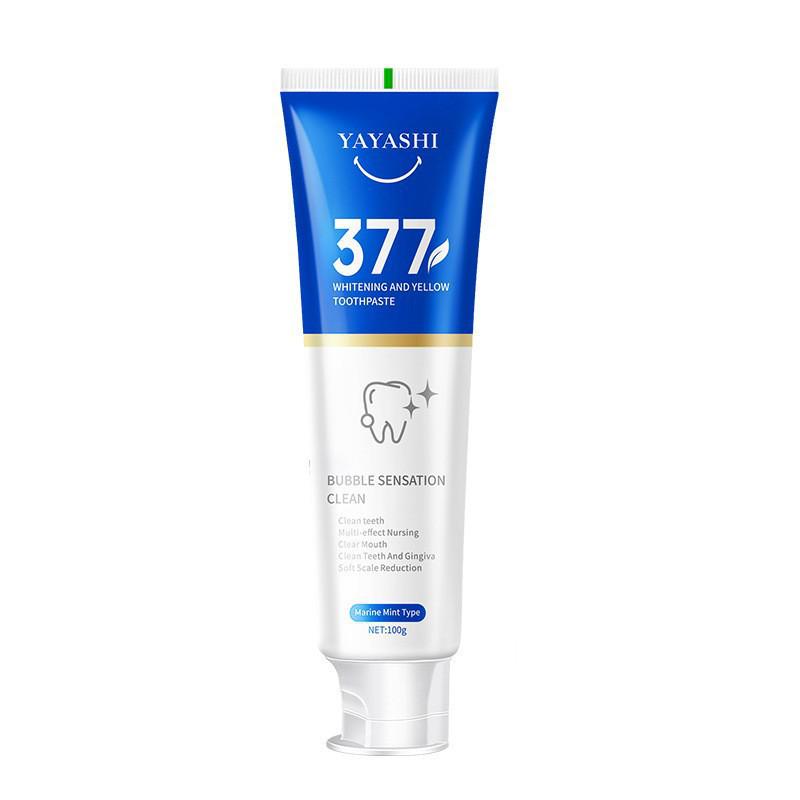 YAYASHI SP-4 Probiotic Whitening Toothpaste - Freshens breath and reduces yellowing, suitable for the whole family, 120g.