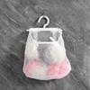 NEW Laundry Basket Versatile Clothespin Bag Fruit Holder Home Storage Washable Hanging With Hook Peg Bags Laundry Storage Net