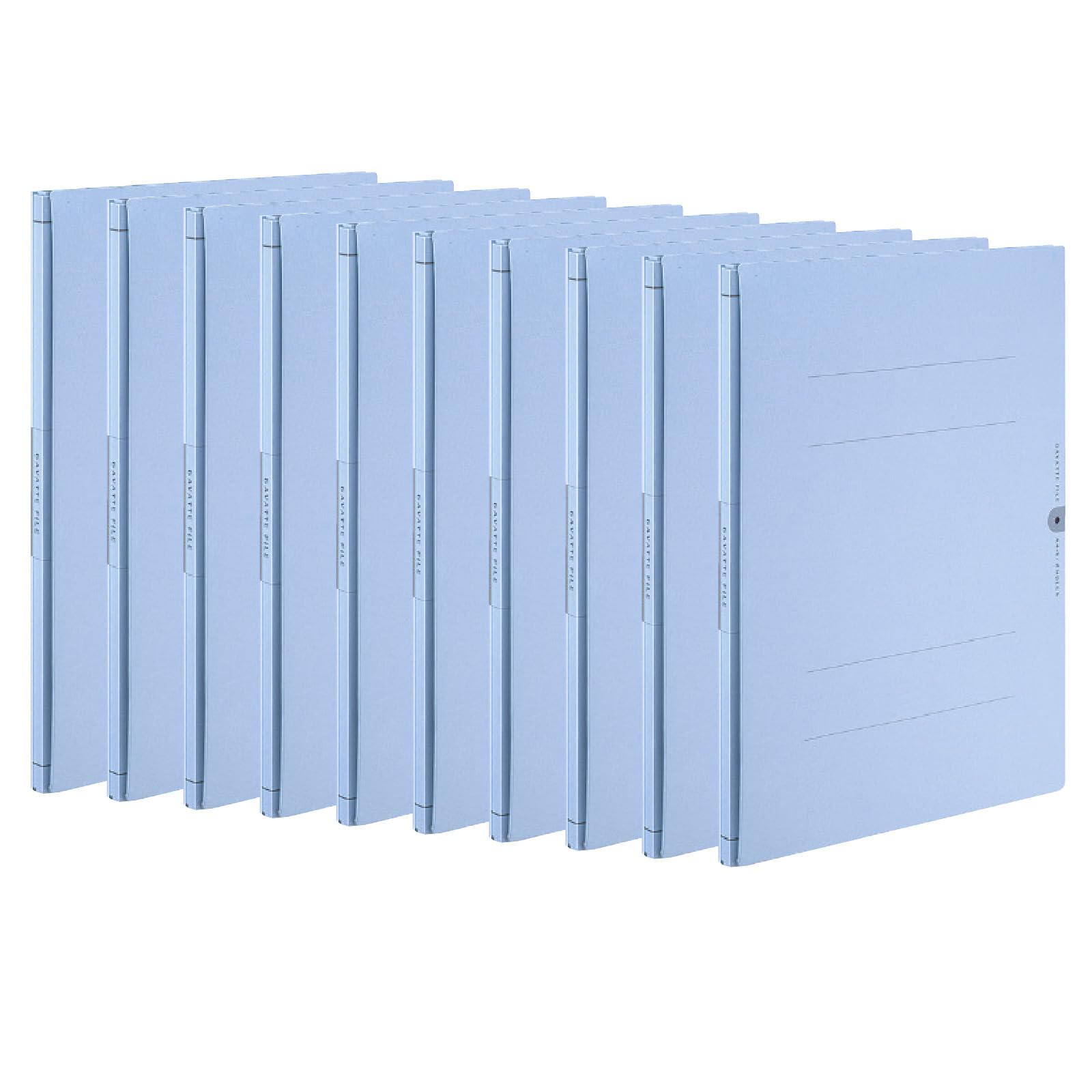 

KOKUYO File Gabatto File VA Usage Type A4 1000 Sheet Capacity 2 Holes Cobalt Blue 10 Book Set Fu-VA90CBX10