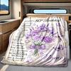 Happy 80Th Birthday Throw Blanket Soft Cozy Perfect For Sofa Couch Office Bed Picnics For All Occasions Cozy Home Lovers Unique Gift For Family And