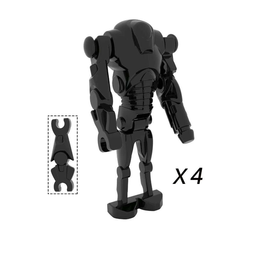 Assembling Toy Figures Building Blocks Small Particles Children's Gift Robot