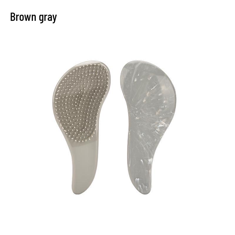 Compact Anti-Static Magic Massage Comb for Hair Styling and Straightening - Anti-Hair Loss, Fluffy Design, Non-Knotting, Portable, and Gentle on Hair
