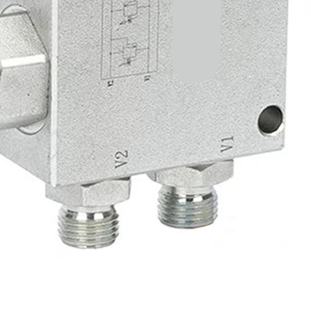 Mini Excavator Cushion Valve Kit for Mini Excavator with 1/4 Inch Hydraulic Hose and M14x1.5 Threaded Joint