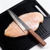 6 Inch Kiritsuke Knife T12A High-carbon Steel Core Blade Wood Handle Chef Cleaver Sashimi Meat Slicing Vegetables Kitchen Knives