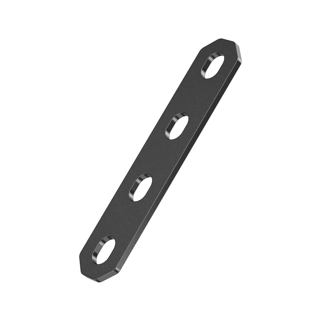 Kaedear Motorcycle Universal Stainless 2mm Universal Set of Custom Brackets X 4 X 20 X Brackets, Steel, Thick, Fit, 2, (KDR-YX-S10-4M8) (M8 Holes/100