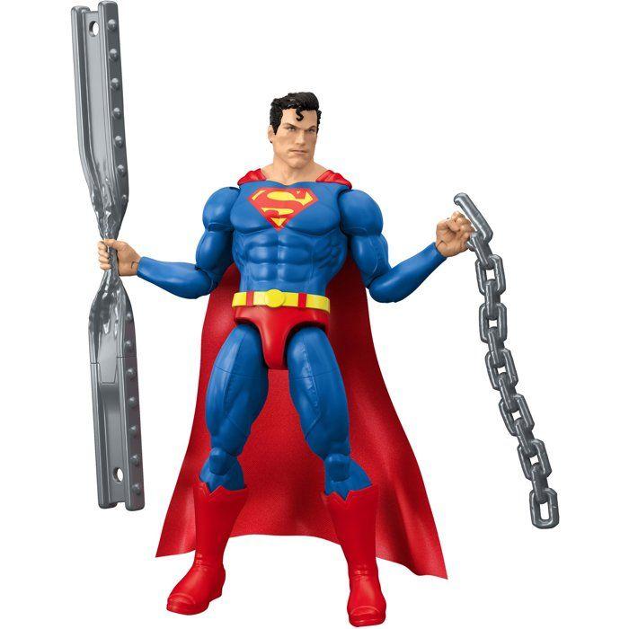 Figurine - DC - Superman JNF57 - 15 cm - 22 articulations - Accessoires