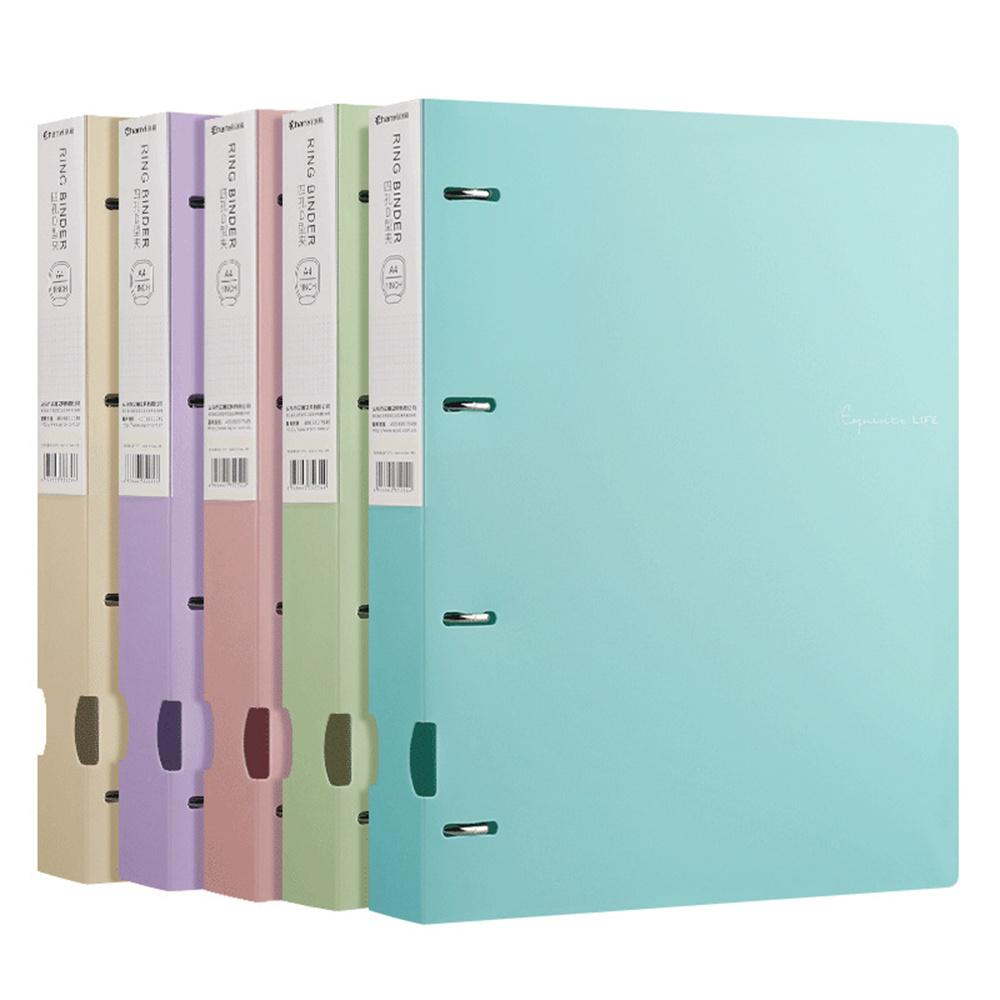 A4 Binder Folder File Folders Office Document Organizer File Binder 240 Sheets Capacity Desk Organizer Office Students Supplies