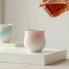 Coffee Latte Cup Hand-poured Coffee Tasting Mugs Chinese Kung Fu Teaware Set Tasting Cups Gradient Teacups Coffeeware Drinkware