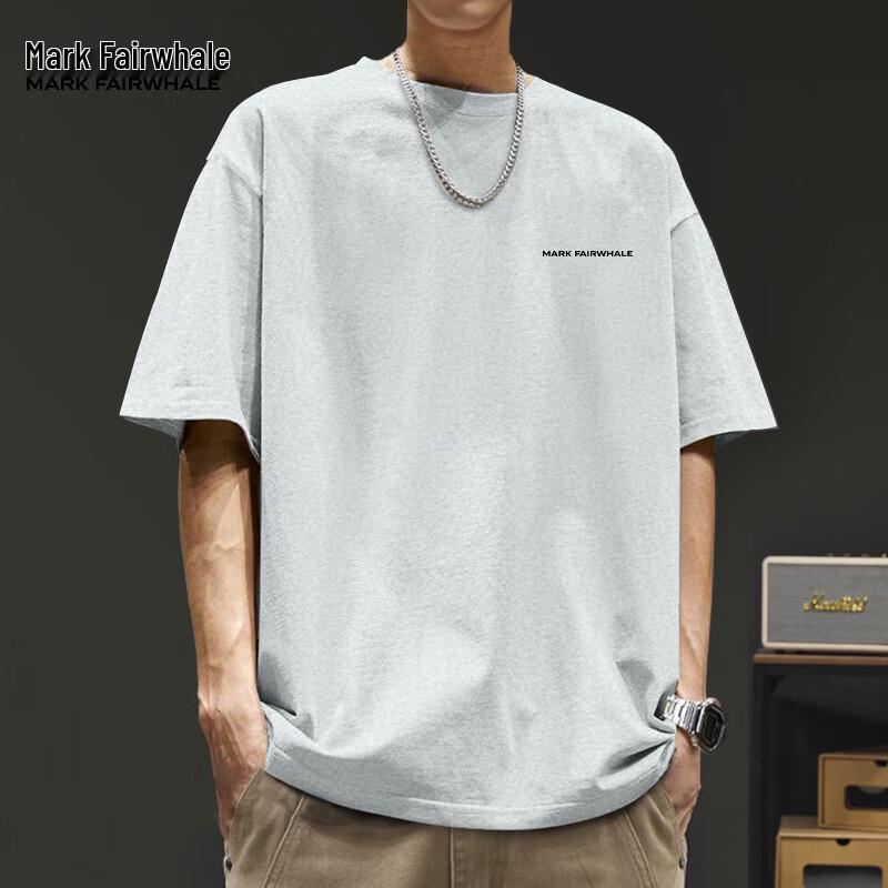 Mark Fairwhale Men's Casual Round Neck T-Shirt